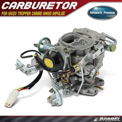 Carburador de 2 barriles para Isuzu Trupper Caribe 2,3 L 1988-1994 4ZD1 Amigo Impulse Foto 1 de 4