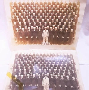 1944 Vintage World War 2 Naval Training Center San Diego NTC 2 Original 11 * 14  - Picture 1 of 5