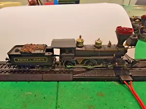 HO Scale Rivarossi W&ARR Genoa 4-4-0 Steam Locomotive & Tender Restored #3 - Picture 1 of 11
