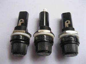 Portafusibile 10 pezzi FH043 10A 250V usato per fusibile 6x30mm nuovo - Foto 1 di 3
