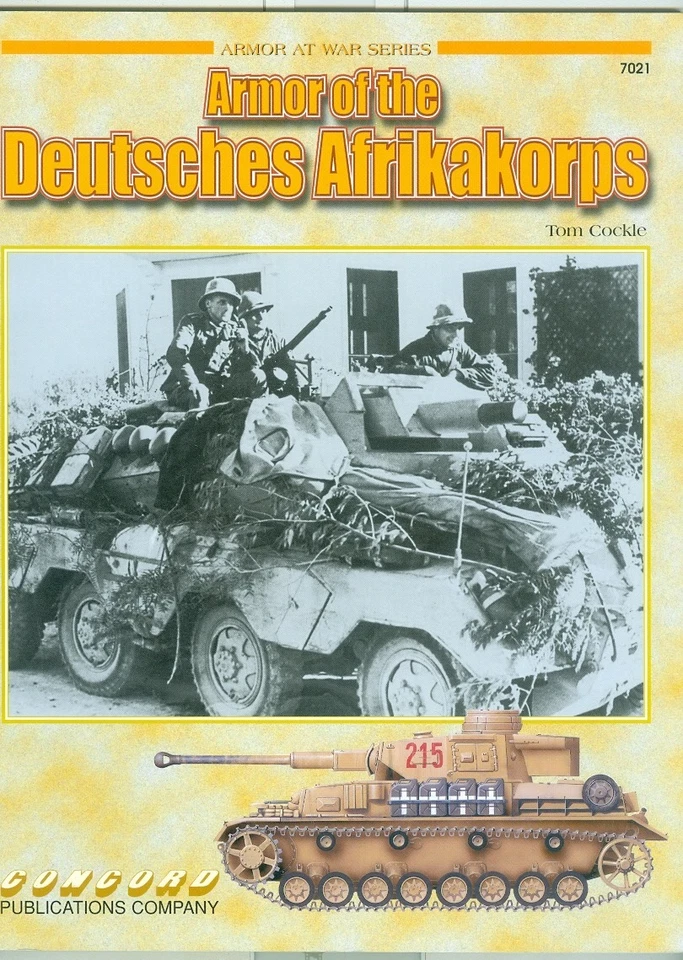 Concord-WWII-Armored Warfare-Wehrmacht-Deutsches Afrikakorps-Panzers-PHOTOBOOK! Foto 1 de 1