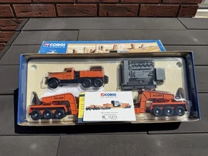 Corgi 55301 Diamond T980 & 24 Wheel Girder Trailer With Generator Load ALLIED - Picture 1 of 7