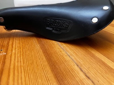 Sillín Brooks B17S de cuero negro para mujer usado excelente Foto 1 de 4