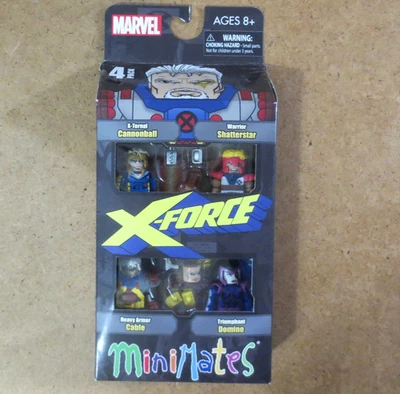 ФИГУРКА Marvel Minimates X-Force бокс-сет Shatterstar КАБЕЛЬ - Domino - Cannonball - Изображение 1 из 4