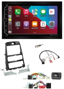 ESX 2DIN DAB USB Lenkrad Bluetooth Autoradio für Hyundai Genesis 2010-2013 schwa - Bild 1 von 11