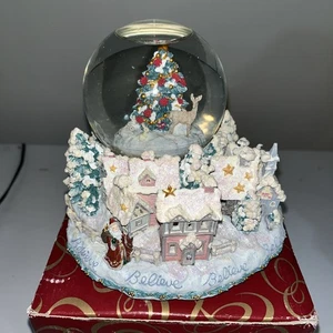 SELTENE SAN FRANCISCO SPIELUHR COMPANY BELIEVE VILLAGE MARJORIE SARNAT SCHNEEKUGEL - Bild 1 von 10