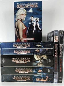 Battlestar Galactica: Complete Series Seasons 1- 4.5 & The Plan & Razor DVD 2004 - Bild 1 von 24