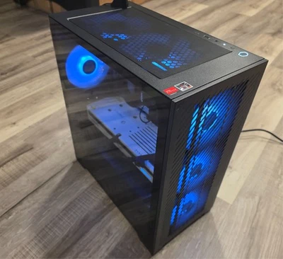 Gaming Desktop Computer New Build!  AMD Ryzen 5, 32GB RAM, 12GB GPU GDDR6 memory - Image 1 of 4