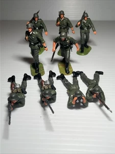 Elastolin Bundeswehr Spielzeugsoldaten (9) Rarität 7cm - Bild 1 von 11