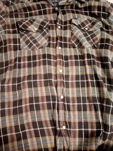 Northwood Quality Clothing Womans XL Plaid Button Up Pearl Snap Long Sleeve   - Bild 1 von 6