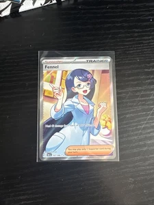 Fennel • Black Bolt 162/086 • Black Bolt Pokemon Card • Pack Fresh - Picture 1 of 2