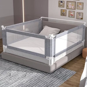 3-teiliges Queen Size Bettgitter für Kleinkinder - verstellbarer Baby Bettgitterschutz, Kinder - Bild 1 von 8