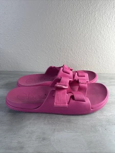 Chaco Chillos Slide Outskirt Fucsia Sandalo Comfort Donna 12 Rosa JCH108240 - Foto 1 di 6