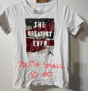 Jordan Short Sleeve Shirt Michael Jordan Size Youth Kids Small - Picture 1 of 2
