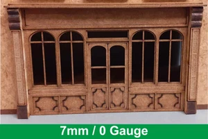 Shop Front Kit N03 Scratch Aid Kit Model Railway Layout Kit 1/43 7mm 0 Gauge - Picture 1 of 2