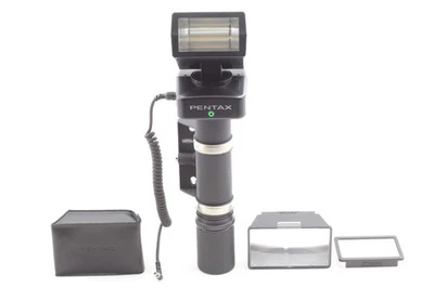 Direct Grip Mount [MINT w/ Cord] Pentax AF400T Hammer Flash 67 6x7 From JAPAN - Image 1 of 4