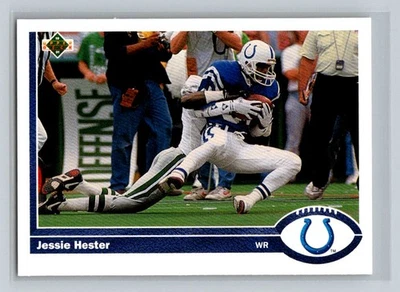 1991 Upper Deck #414 Jessie Hester Indianapolis Colts Football Card - Image 1 of 2