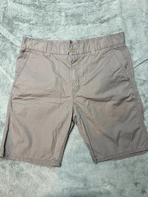 Pantalones Cortos John Varvatos Para Hombre 34 Chinos Preppy Informales Bolsillos Gris Foto 1 de 4