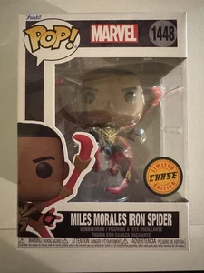 Funko Pop Vinyl Figure Chase Edition Miles Morales Iron Spider #1448 - Marvel - Bild 1 von 1