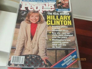 Hillary Clinton , The Real Women ! , People Magazine ,Jan. 25 , 1993 - Imagen 1 de 2