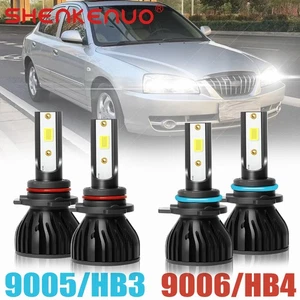 Para Hyundai Elantra HD XD 9005 y 9006 2001-2006 Bombillas LED haz alto bajo - Imagen 1 de 13