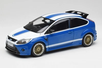 100080072 Ford Focus RS MK2 LM Classic Blue Capri RS2600 Tribute Minichamps 1/18 - Immagine 1 di 4