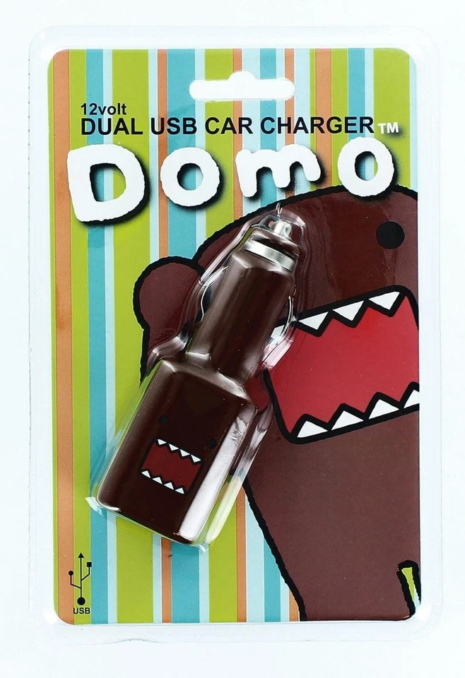 Carregador de carro USB duplo Domo 12 volts - Imagem 1 de 1