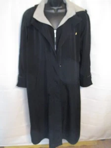 Worthington Polyester Size 18 Black All Season Coat w/ Detachable LIning & Hood - Picture 1 of 4