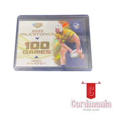 2023 NRL Elite: 2022 Milestones Case Card - Parramatta eels Reed Mahoney #33/42