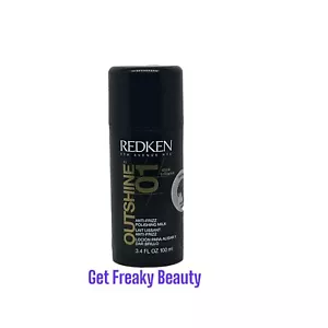 3.4 oz. Redken Outshine 01 Anti-Frizz Polishing Milk. 100ml. NEW. FREE SHIPPING - Picture 1 of 1