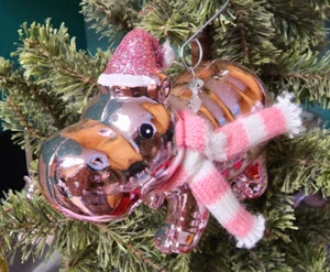 Caramelle ippopotamo rosa decorazione divertente natalizia Nora's - Foto 1 di 9