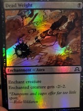 Dead Weight Foil Shadows over Innistrad Mtg Card