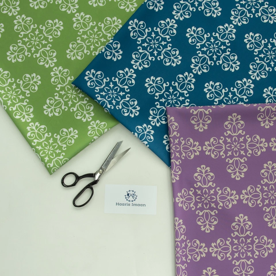 HAARIS IMAAN Marrakech Moroccan Collection Upholstery Fabric Digital Print Water Resistant