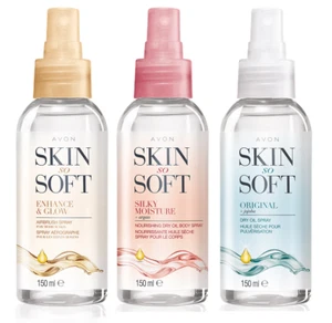 AVON Skin So Soft Dry Oil Spray Assorted, 150ml - NEW - Picture 1 of 4