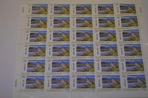 HAWAII 1996 H11 SELLO DE CONSERVACIÓN DE VIDA SILVESTRE NENE GOOSE HOJA COMPLETA UN ERROR ESTAMA - Imagen 1 de 9