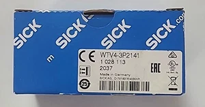 SICK WTV4-3P2141 PROXIMITY SENSOR 1028113 M8 3-PIN 10-30VDC - Picture 1 of 4