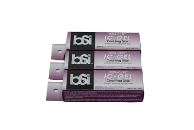 3 Tubos BSI IC-GEL 20gm Tubo - Super Cola Frag Coral - Frete Grátis - Imagem 1 de 2
