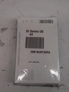 SENTRA 2020 Owners Manual 421384 - Picture 1 of 12