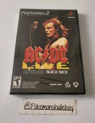 AC/DC Live RockBand - Sony Playstation 2 (PS2) Game *NEW/SEALED - NTSC* - Image 1 of 3