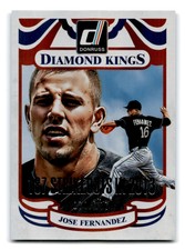 2014 Donruss Stat Line Season #221 Jose Fernandez DK/187 /187