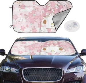JDM My Melody Sanrio Sonnenschirm vorne Japan Autozubehör pink - Bild 1 von 4