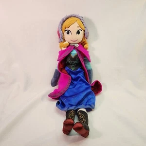 Disney Store Frozen Anna Plush Doll Soft Doll 20” Inch Stuffed Toy Princess - Picture 1 of 4