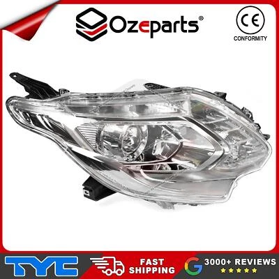 RH Right Hand Head Light Lamp Xenon Type (Chrome) For Mitsubishi Triton MQ 15~18 - Image 1 of 4