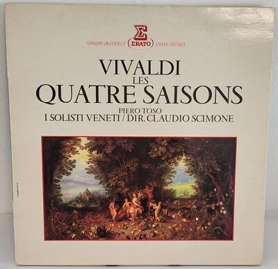 Vivaldi The Four Seasons Vinyl LP 33RPM ERATO STU70679 Import Gatefold France - Image 1 of 4