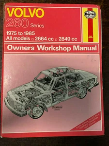 Haynes Volvo 260 series 1975-1985 Owners Workshop manual - Picture 1 of 3