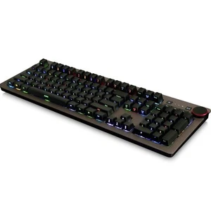 AJazz AK60 RGB hintergrundbeleuchtete mechanische USB Gaming Tastatur mit 110 Tasten | UK Layout - Bild 1 von 5