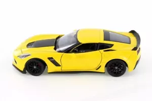 WELLY - CHEVROLET Corvette Z06 2017 Amarillo - 1/24 - WEL24085GE - Imagen 1 de 2