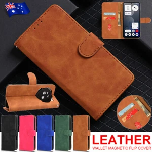 Leather Flip Wallet Case Shockproof Cover For Nothing Phone 3A Pro 2A Plus 2 - Picture 1 of 62