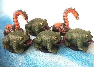 Giant Centipede & Giant Frog Deathknell Dungeons & Dragons Miniatures s246 - Bild 1 von 2