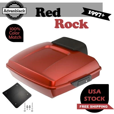 Paquete Red Rock Razor Tour Pak para Harley Street Road King Glide 1997+ Foto 1 de 4